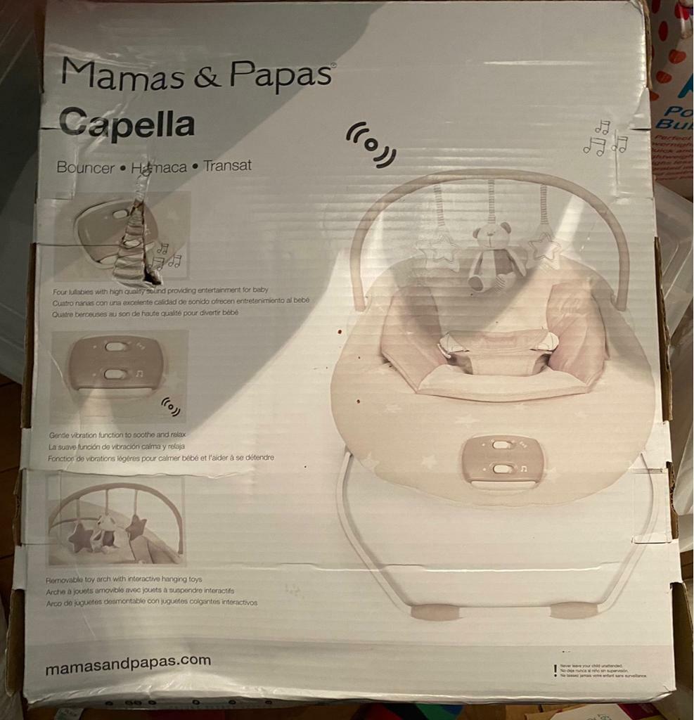 mamas and papas capella bouncer